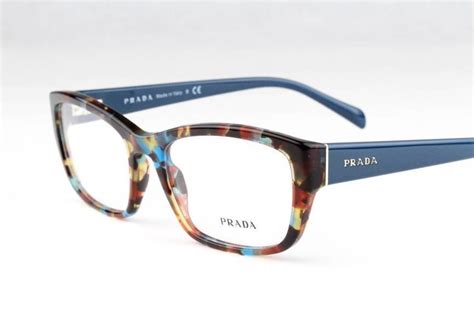 prada eyewear combination frame blue|prada eyewear frames for women.